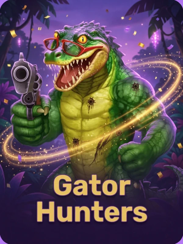 Illustration zu Gator Hunters von Nolimit City