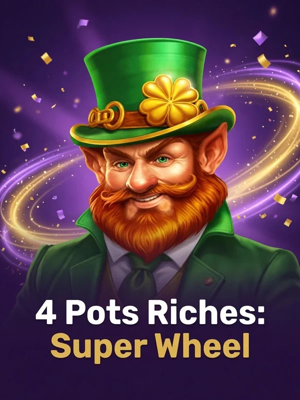 Illustration zu 4 Pots Riches: Super Wheel von Playson